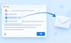 Send emails from a different email address