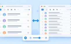 View more (or less) emails at a time in your inbox